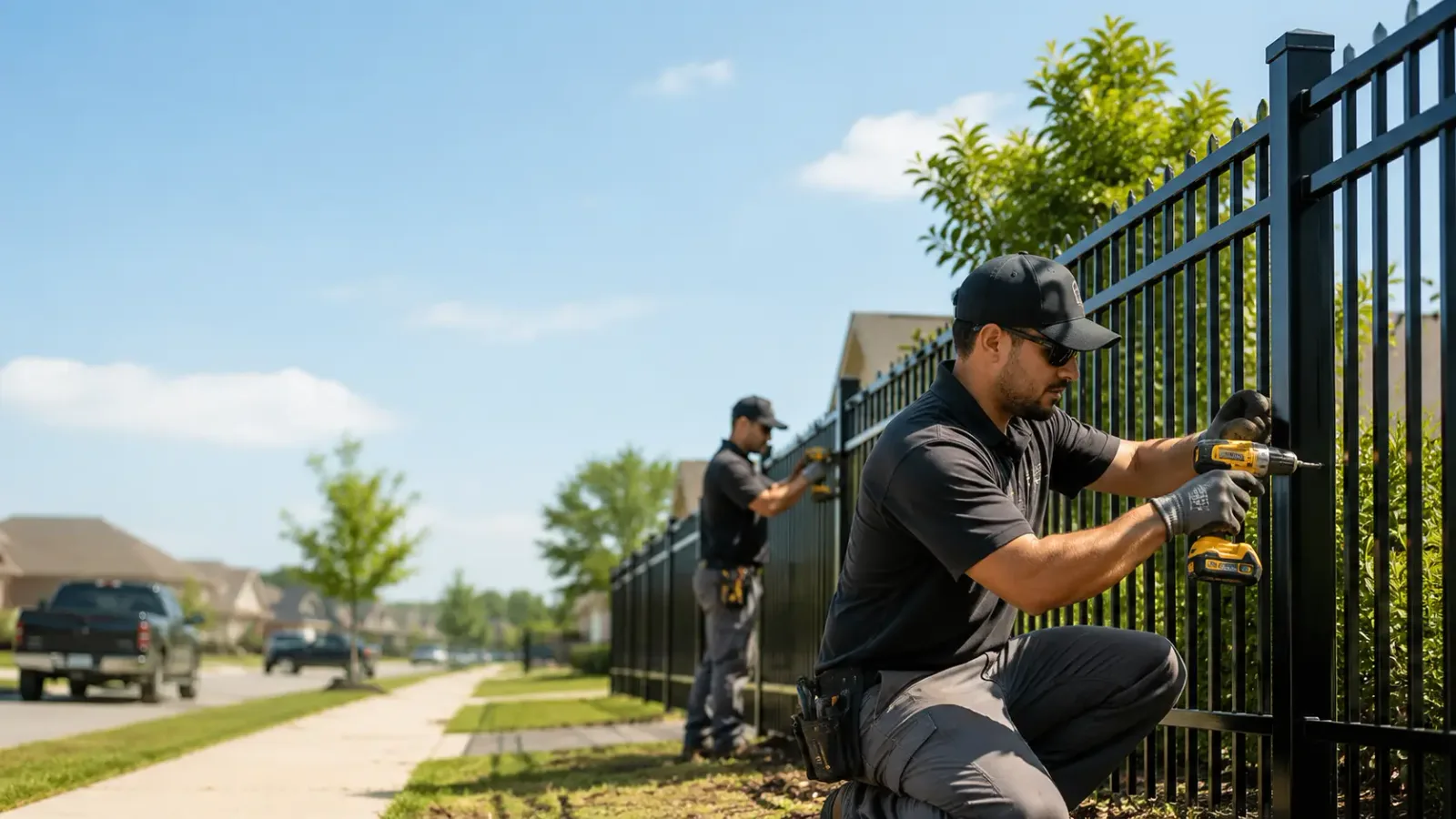 Metal Fence Installation in Frankville, AL